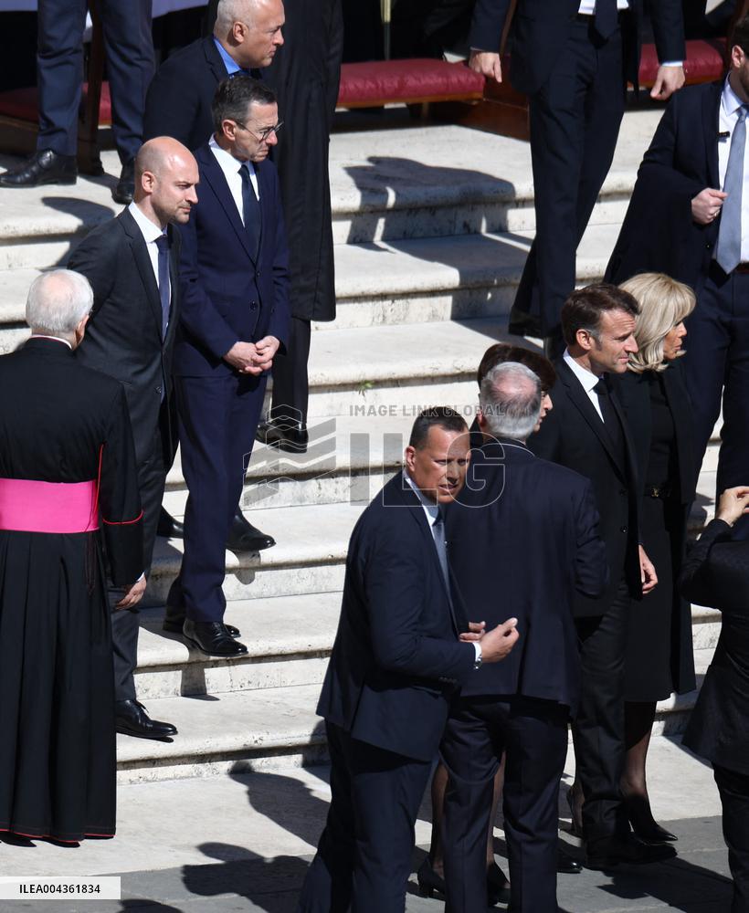 World Leaders Arrive for the Funeral of Pope Francis - Vatican
