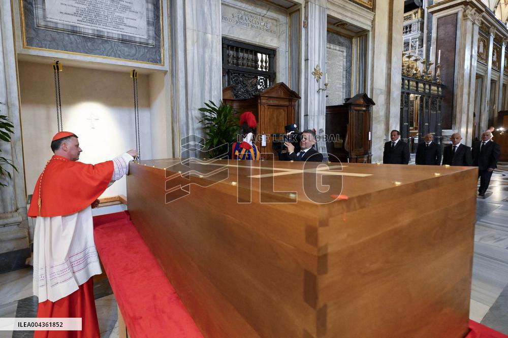 Burial of Pope Francis At Santa Maria Maggiore Basilica - Rome