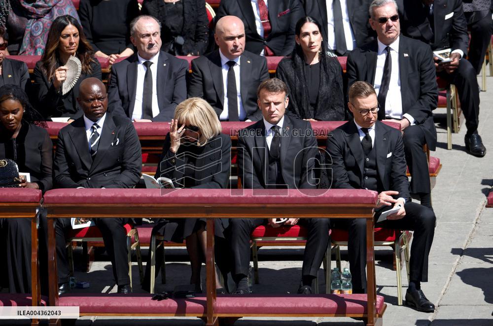 World Leaders and Royal at Funeral Ceremony Of Pope Francis - Vatican