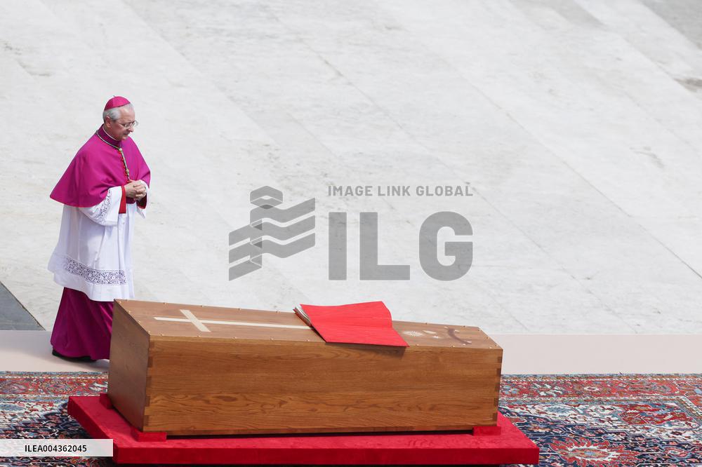 Cardinals And Clergy During The Funeral Of Pope Francis - Vatican