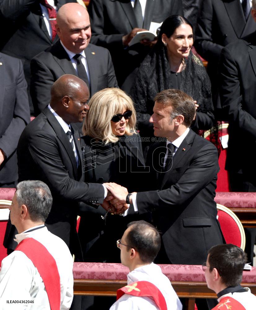 World Leaders and Royal at Funeral Ceremony Of Pope Francis - Vatican