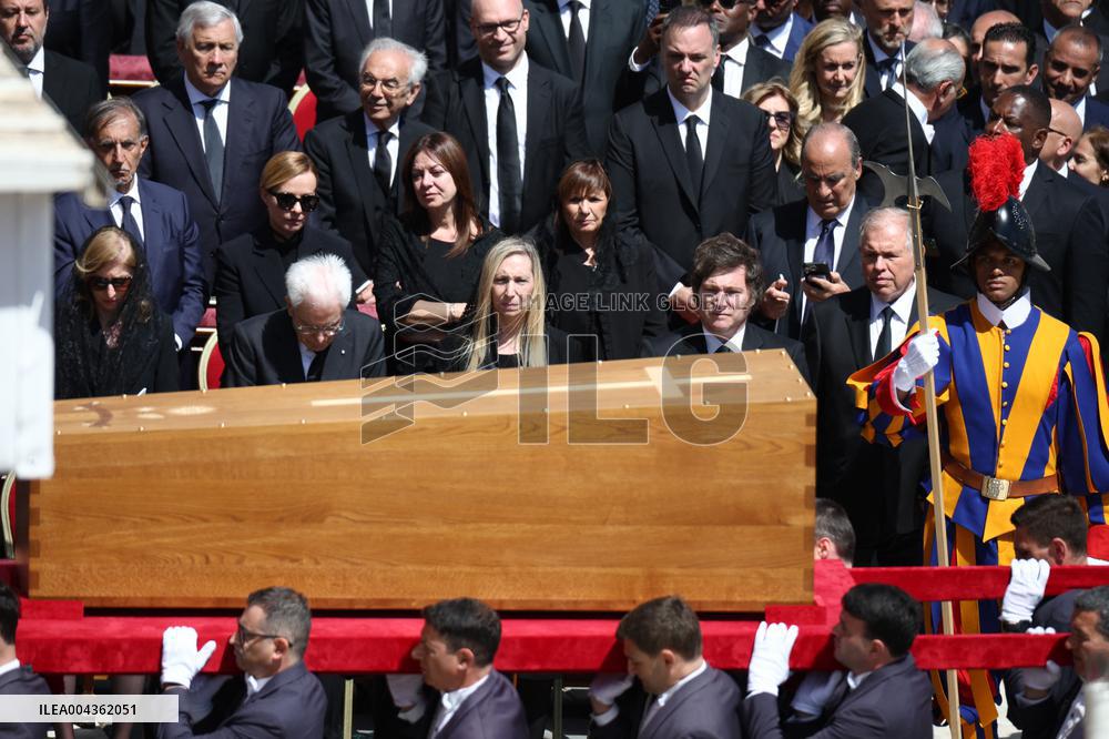 World Leaders and Royal at Funeral Ceremony Of Pope Francis - Vatican