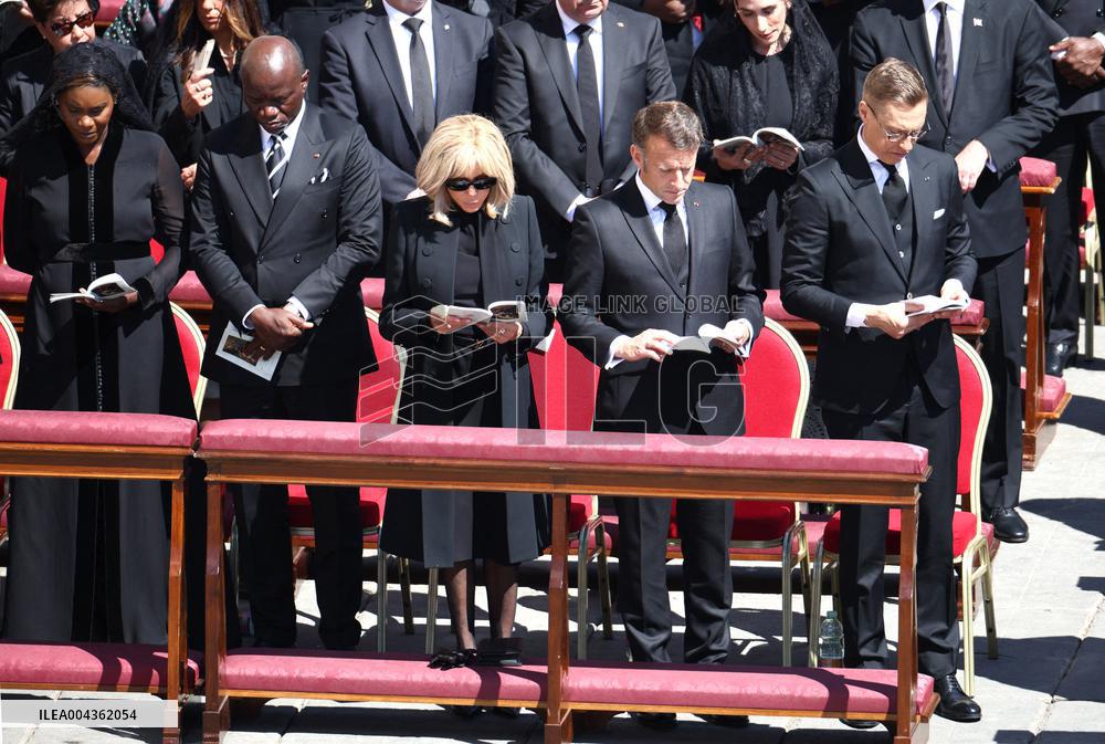 World Leaders and Royal at Funeral Ceremony Of Pope Francis - Vatican