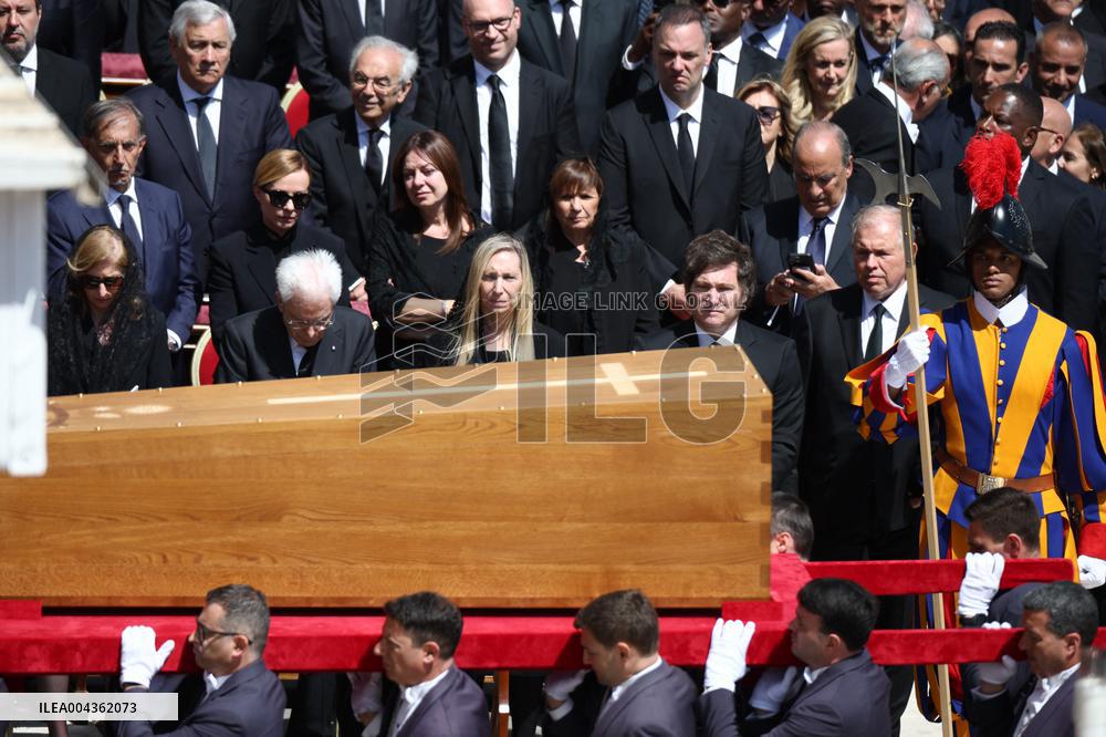 World Leaders and Royal at Funeral Ceremony Of Pope Francis - Vatican