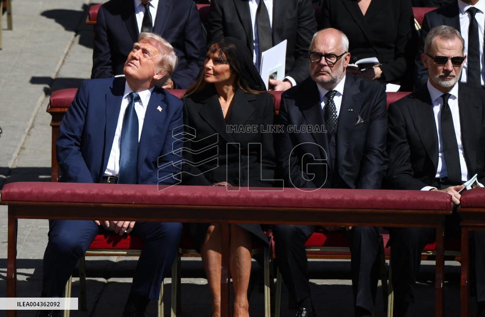 World Leaders and Royal at Funeral Ceremony Of Pope Francis - Vatican