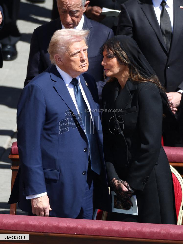 World Leaders and Royal at Funeral Ceremony Of Pope Francis - Vatican