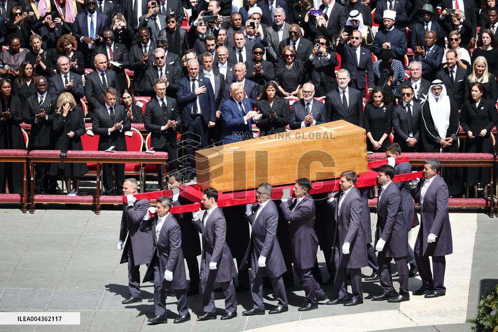 World Leaders and Royal at Funeral Ceremony Of Pope Francis - Vatican