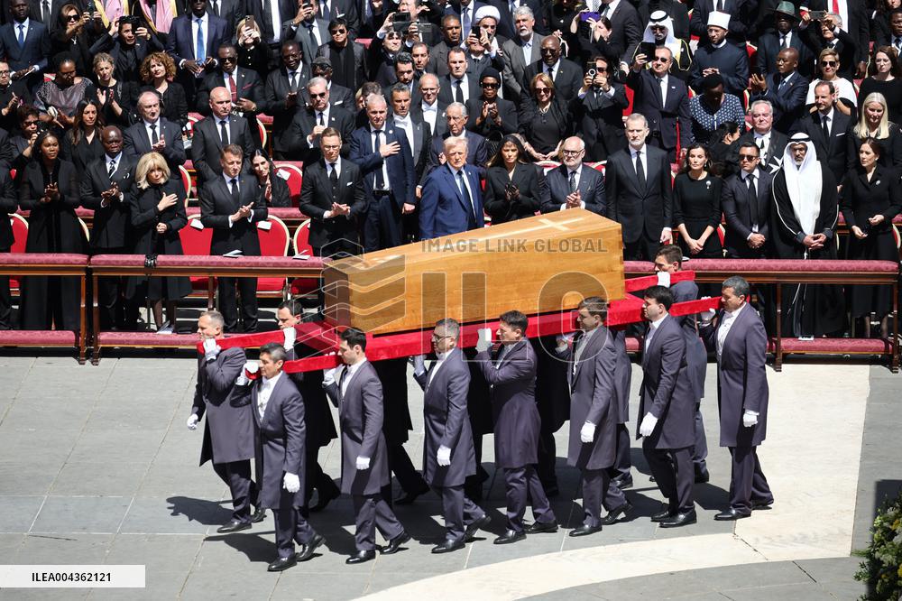 World Leaders and Royal at Funeral Ceremony Of Pope Francis - Vatican