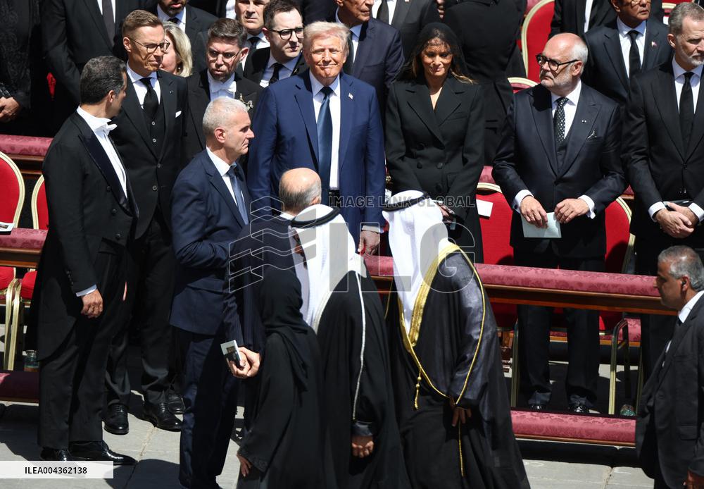 World Leaders and Royal at Funeral Ceremony Of Pope Francis - Vatican