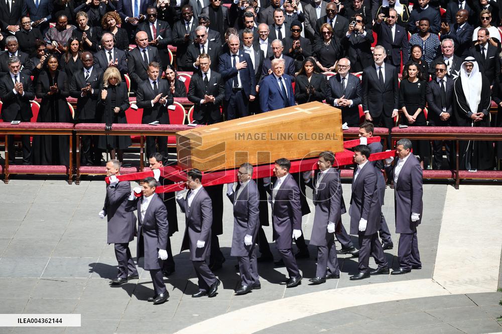 World Leaders and Royal at Funeral Ceremony Of Pope Francis - Vatican