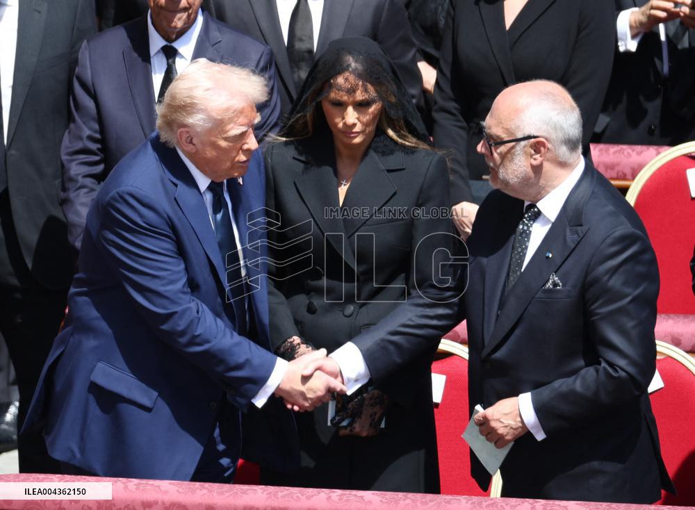 World Leaders and Royal at Funeral Ceremony Of Pope Francis - Vatican