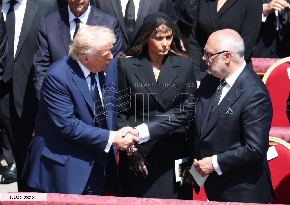 World Leaders and Royal at Funeral Ceremony Of Pope Francis - Vatican