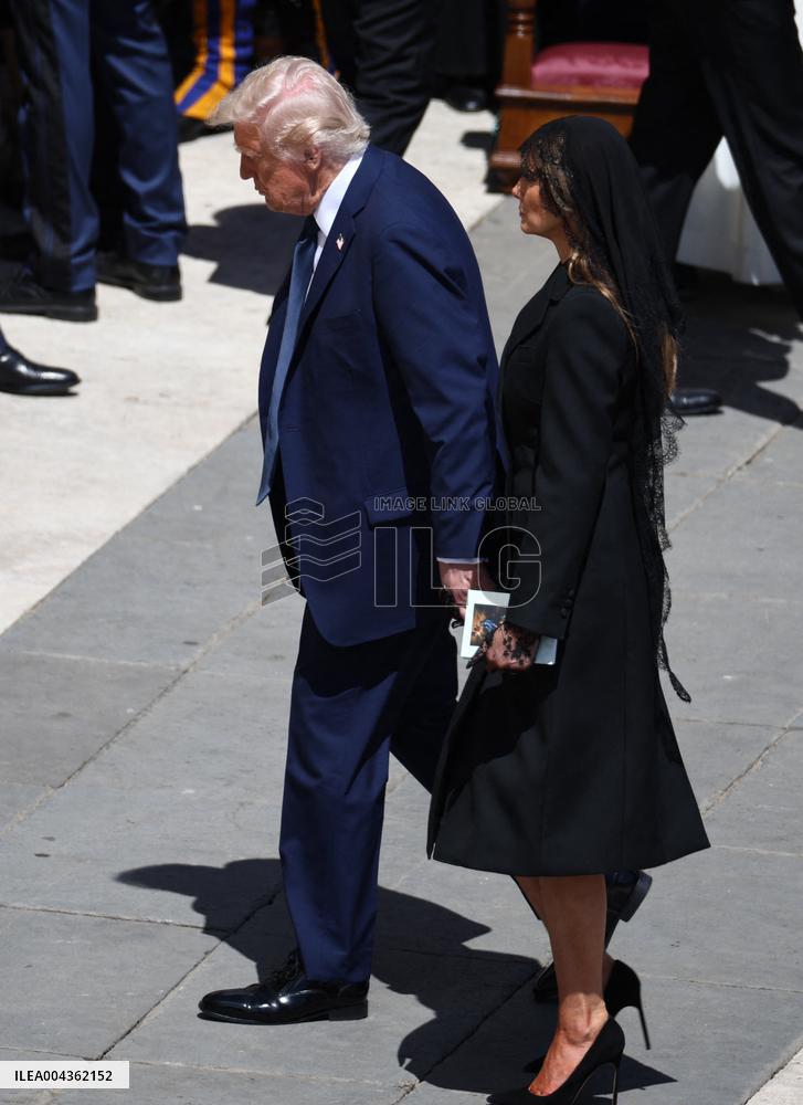 World Leaders and Royal at Funeral Ceremony Of Pope Francis - Vatican