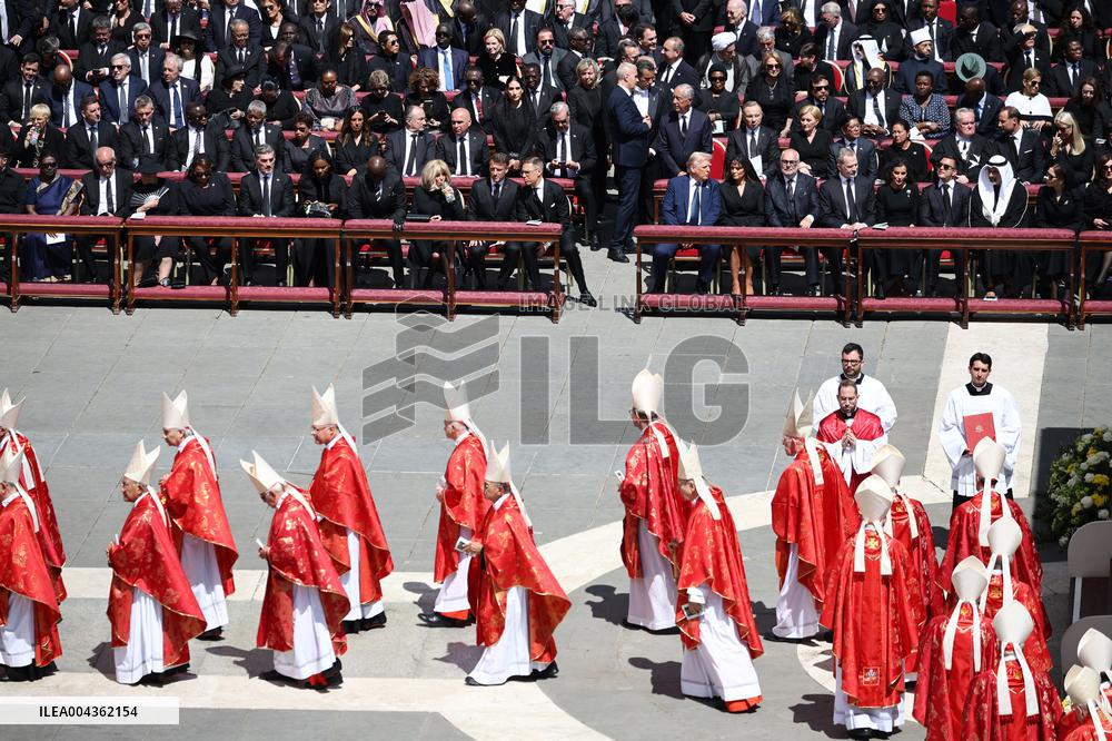 World Leaders and Royal at Funeral Ceremony Of Pope Francis - Vatican