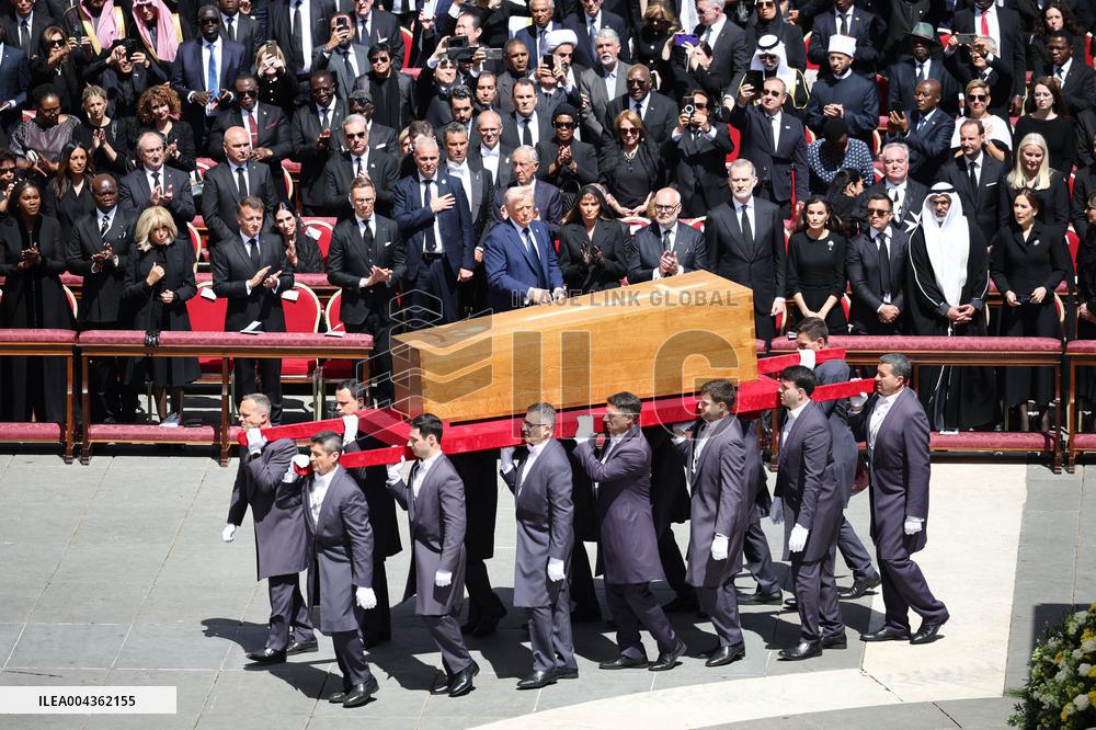 World Leaders and Royal at Funeral Ceremony Of Pope Francis - Vatican