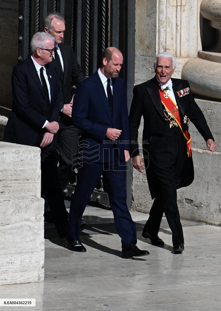 Royals At The Funeral Of Pope Francis - Vatican