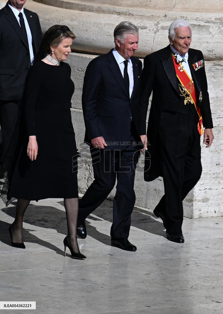 Royals At The Funeral Of Pope Francis - Vatican