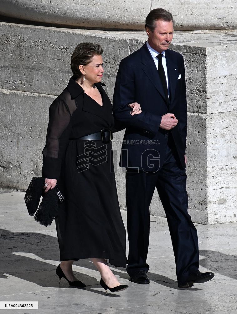 Royals At The Funeral Of Pope Francis - Vatican