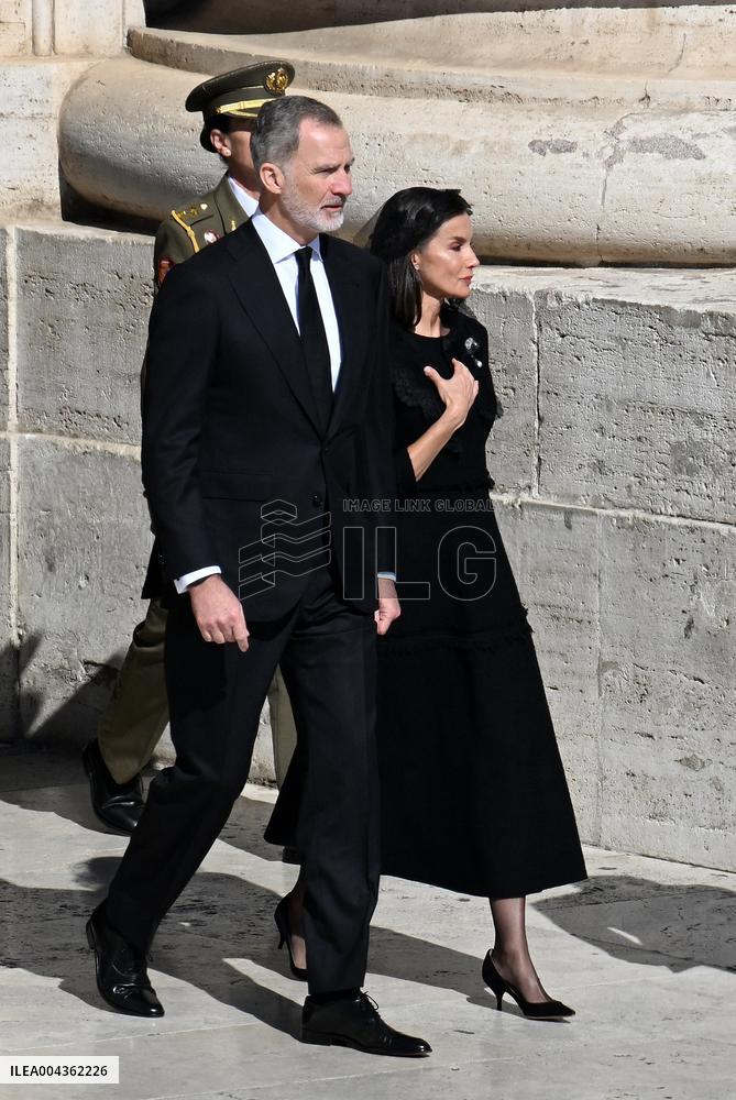 Royals At The Funeral Of Pope Francis - Vatican