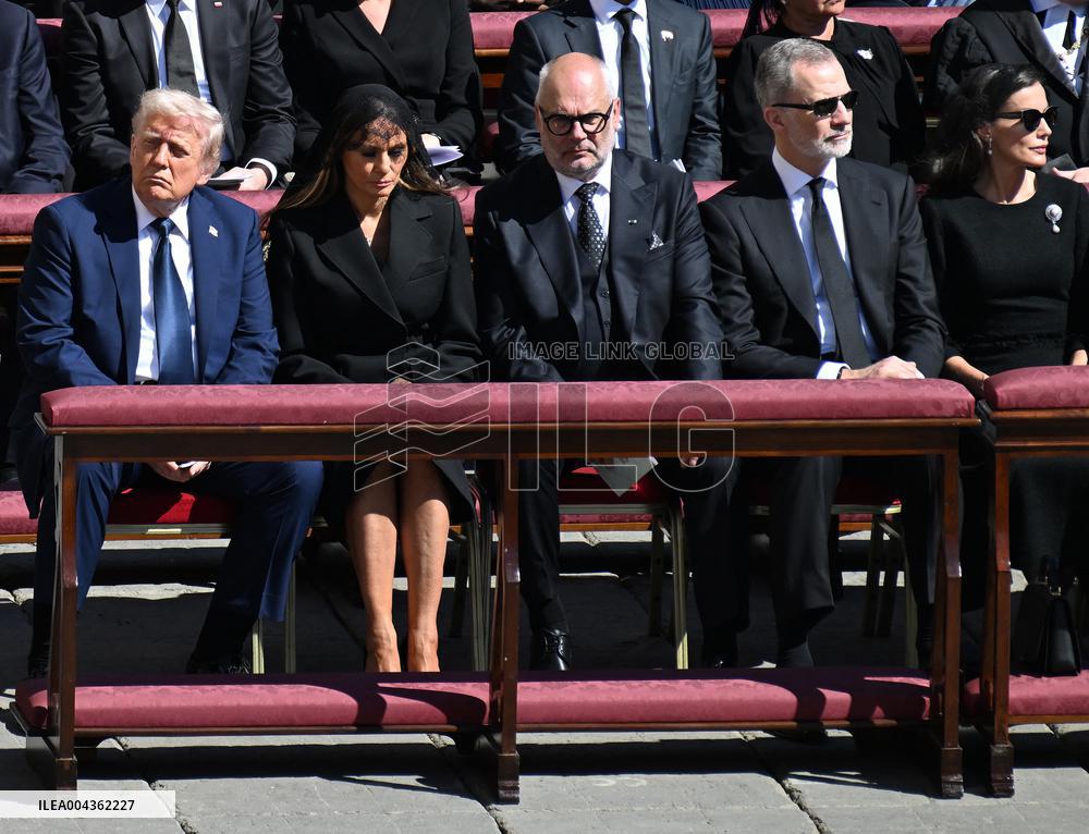 Royals At The Funeral Of Pope Francis - Vatican