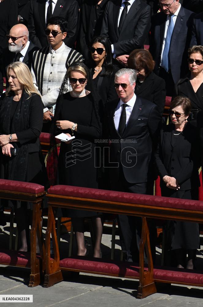 Royals At The Funeral Of Pope Francis - Vatican