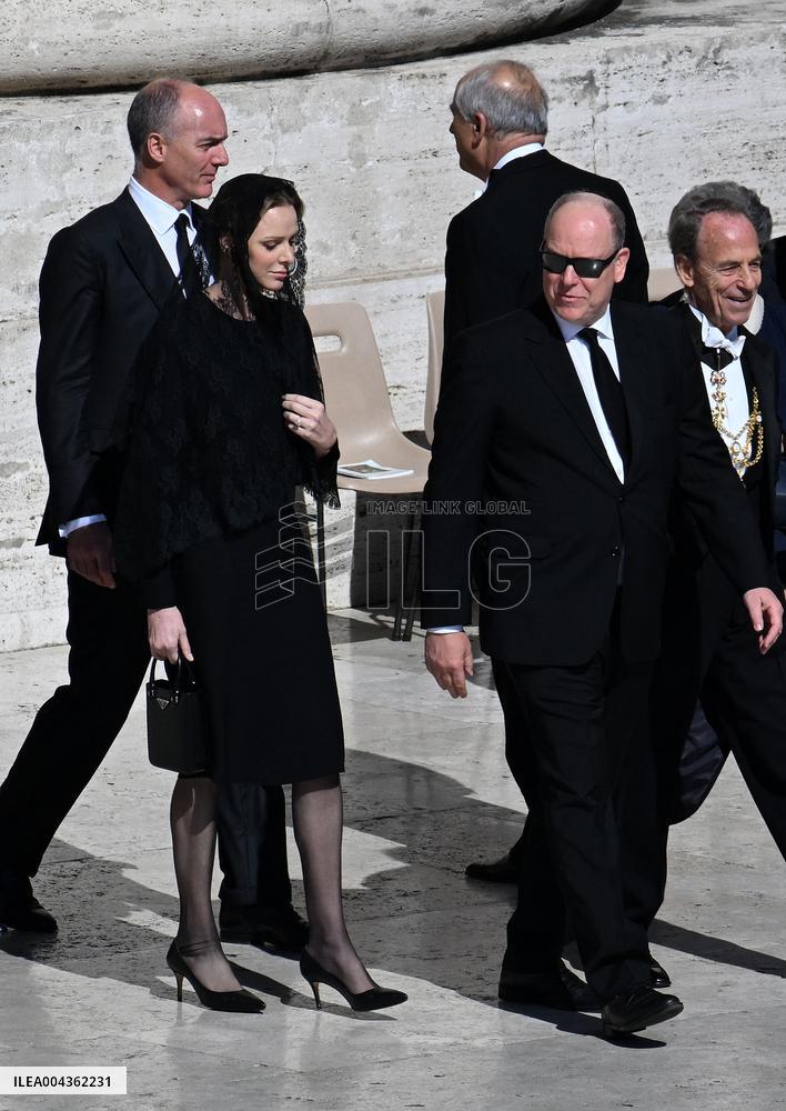 Royals At The Funeral Of Pope Francis - Vatican