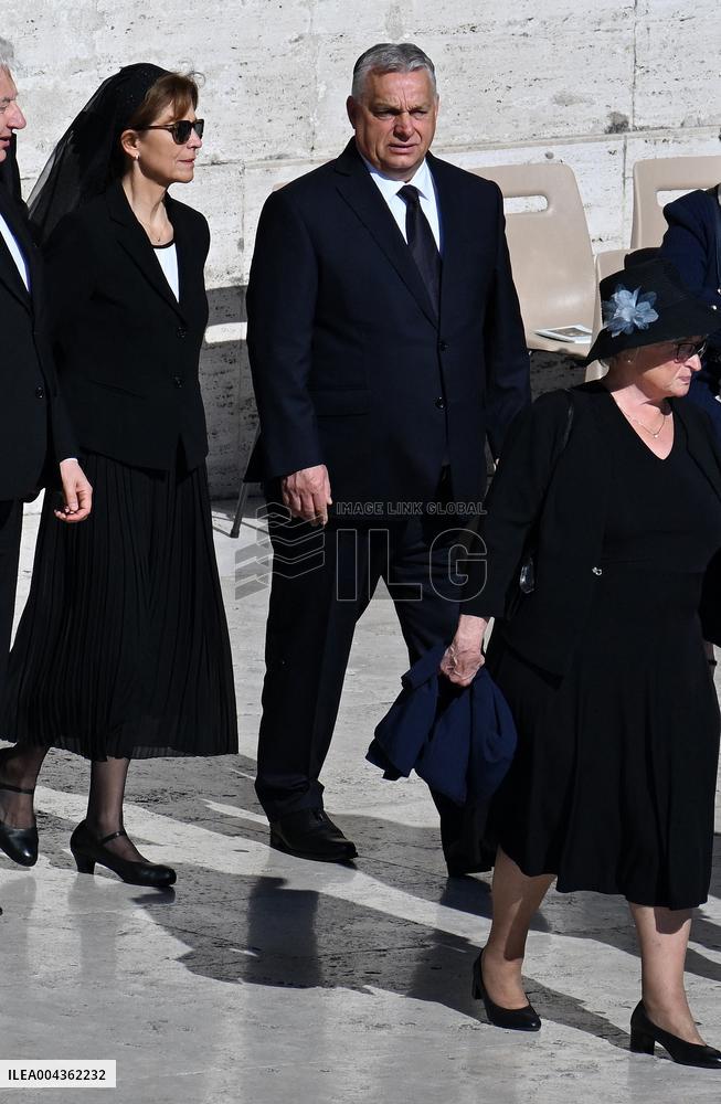 World Leaders At The Funeral Of Pope Francis - Vatican