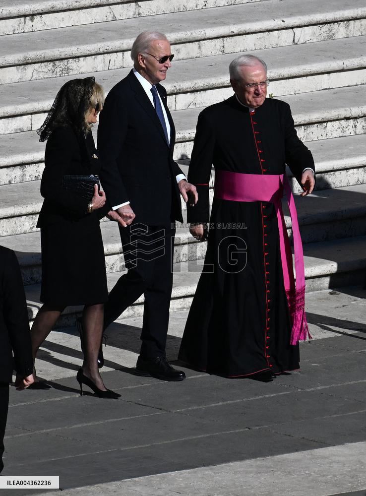 World Leaders At The Funeral Of Pope Francis - Vatican