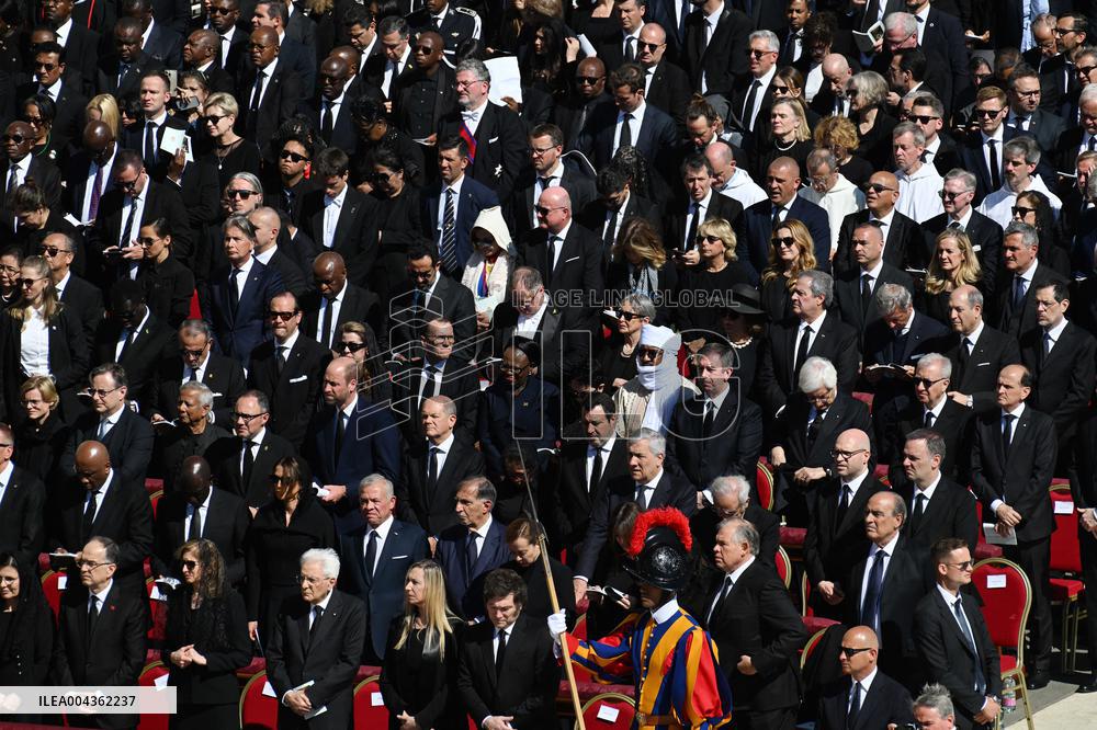 World Leaders At The Funeral Of Pope Francis - Vatican