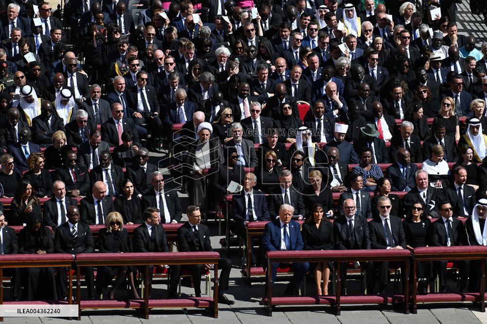 World Leaders At The Funeral Of Pope Francis - Vatican