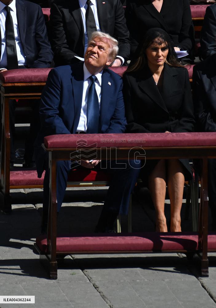 World Leaders At The Funeral Of Pope Francis - Vatican
