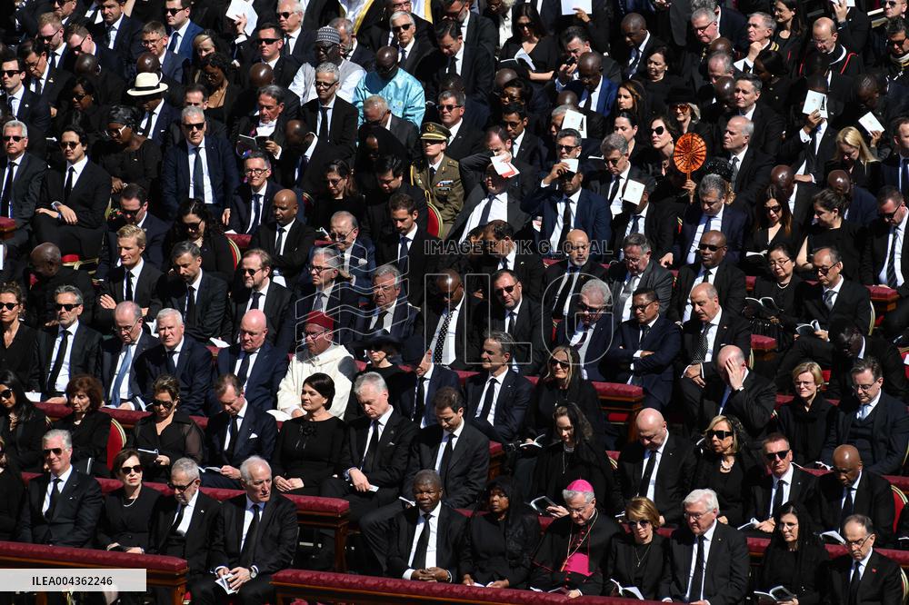 World Leaders At The Funeral Of Pope Francis - Vatican