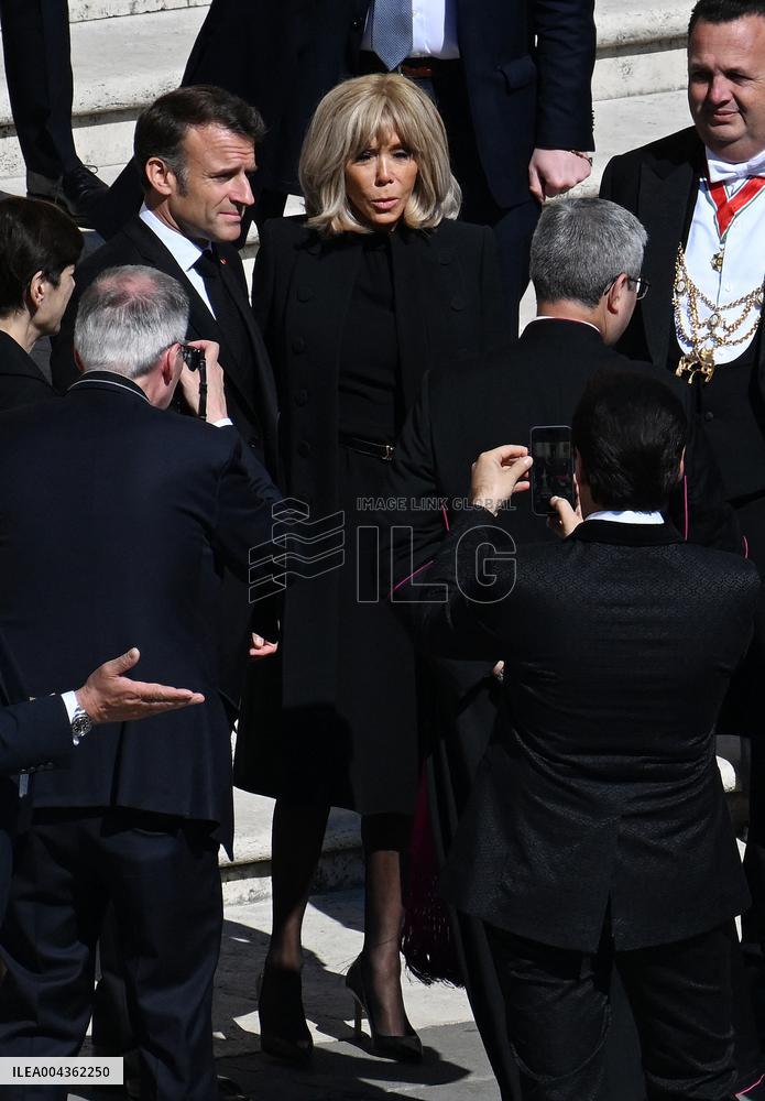 World Leaders At The Funeral Of Pope Francis - Vatican