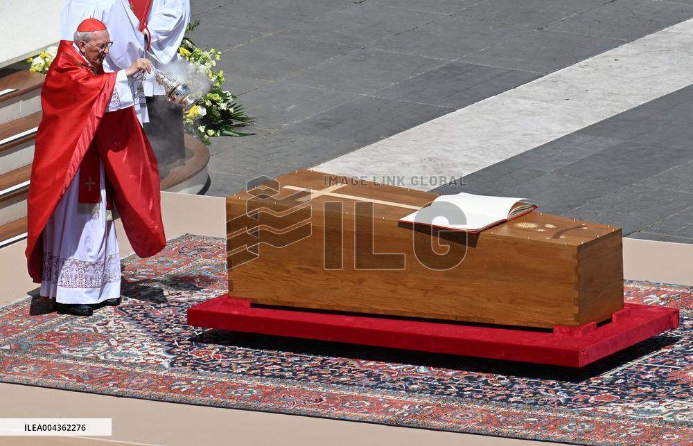 Cardinals And Clergy During The Funeral Of Pope Francis - Vatican