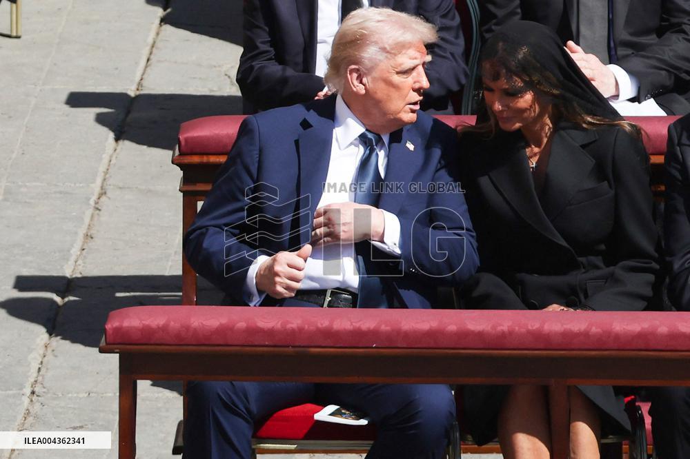 World Leaders At The Funeral Of Pope Francis - Vatican