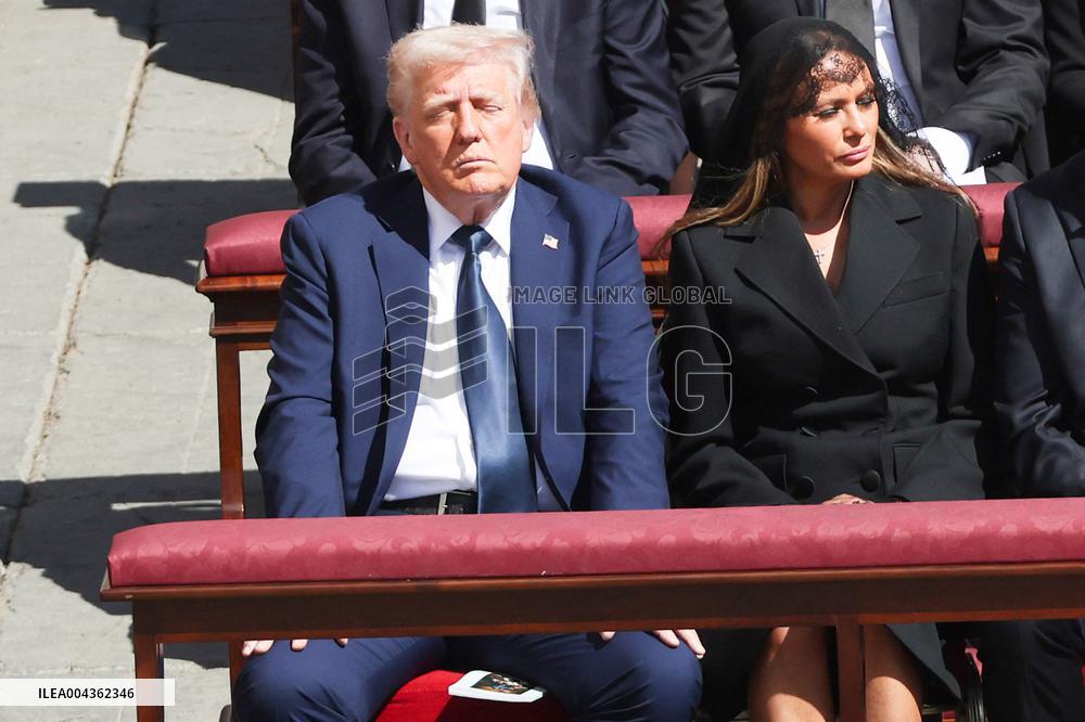 World Leaders At The Funeral Of Pope Francis - Vatican