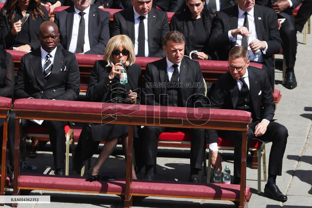 World Leaders At The Funeral Of Pope Francis - Vatican