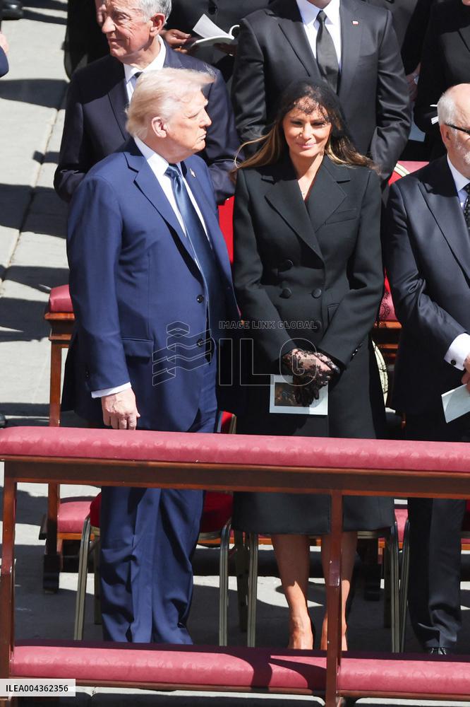 World Leaders At The Funeral Of Pope Francis - Vatican