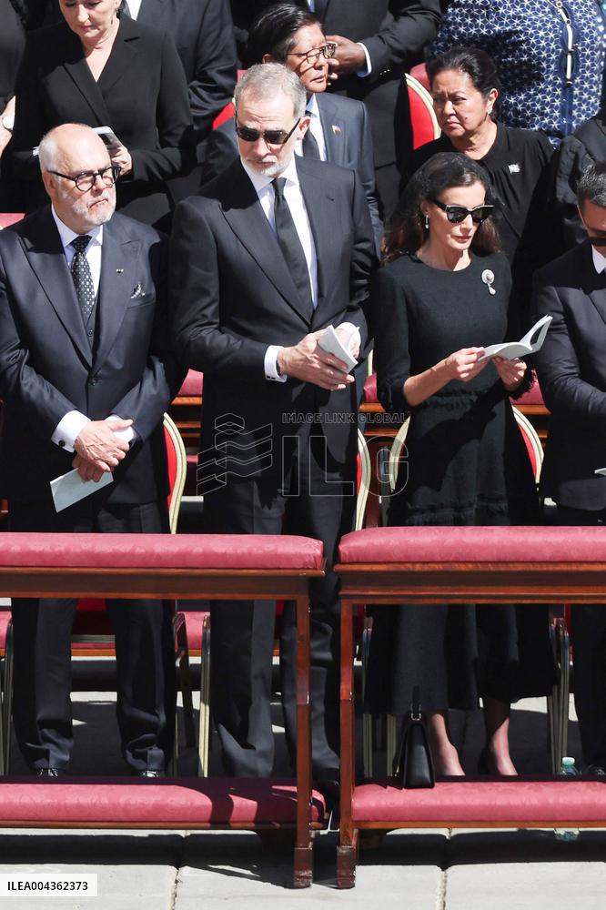 World Leaders At The Funeral Of Pope Francis - Vatican