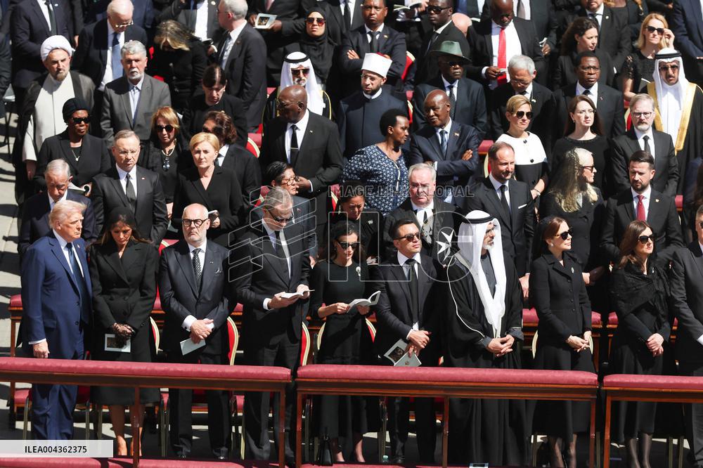 World Leaders At The Funeral Of Pope Francis - Vatican