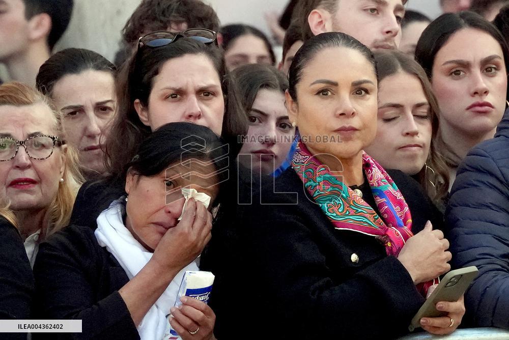 Burial of Pope Francis At Santa Maria Maggiore Basilica - Rome
