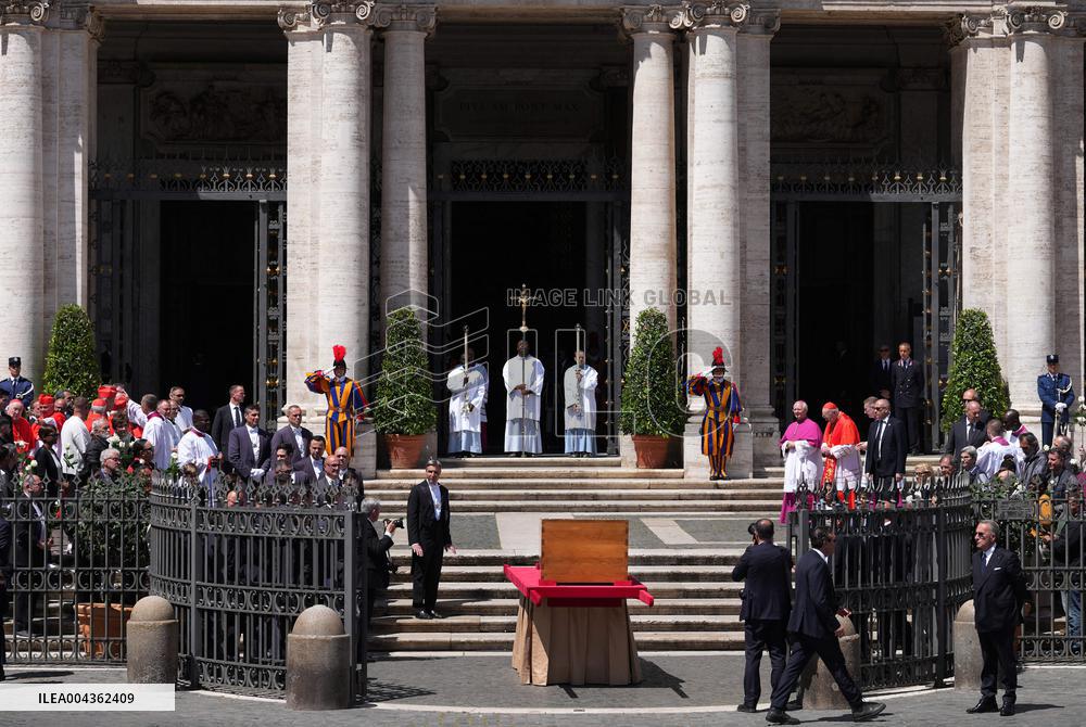 Burial of Pope Francis At Santa Maria Maggiore Basilica - Rome
