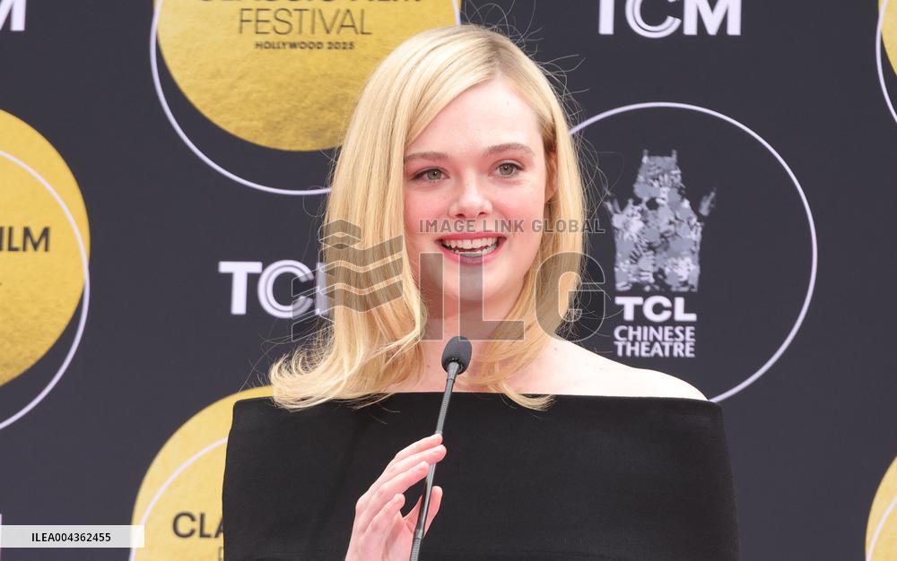 ichelle Pfeiffer Handprints and Footprints Ceremony - LA