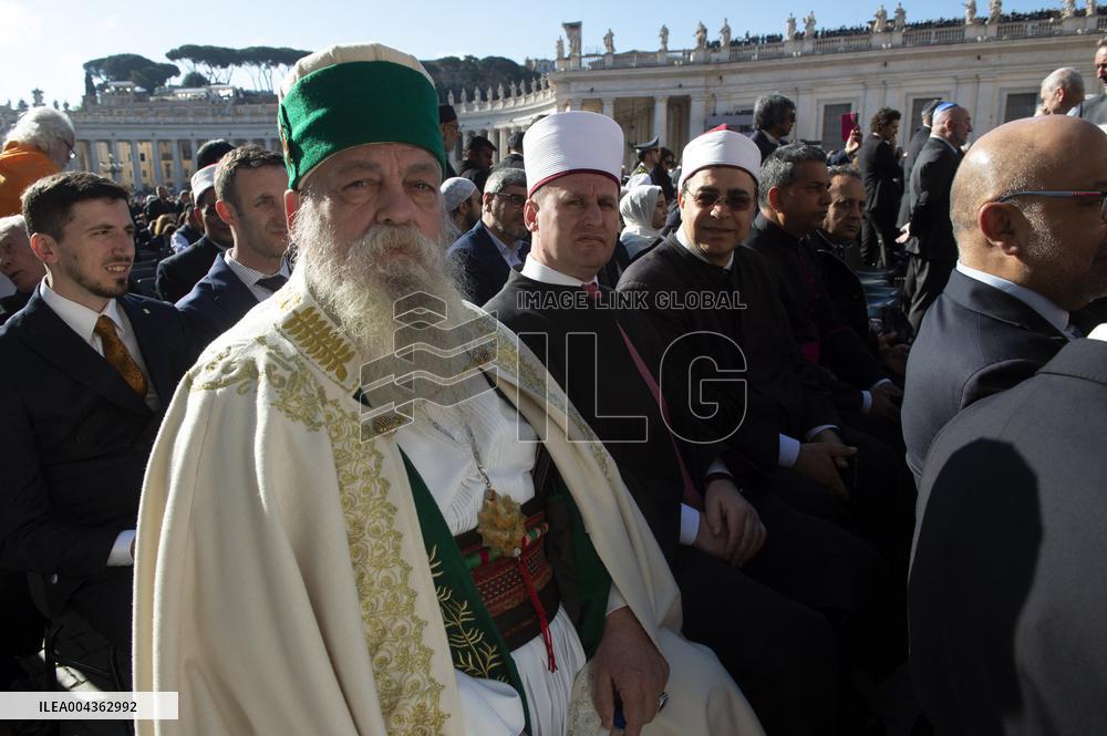 Cardinals And Clergy During The Funeral Of Pope Francis - Vatican