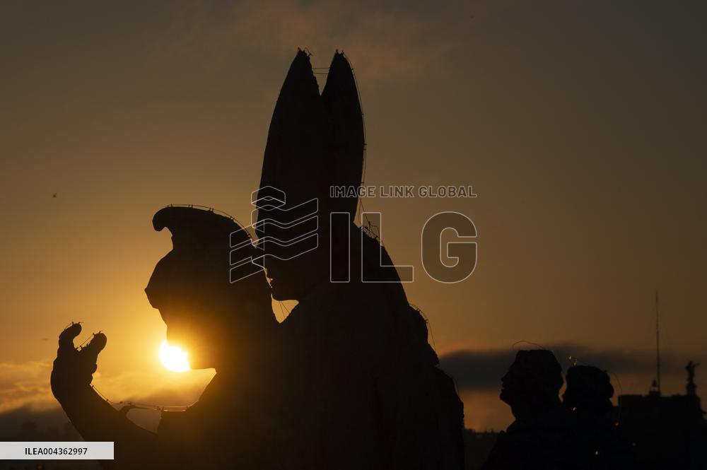 Cardinals And Clergy During The Funeral Of Pope Francis - Vatican
