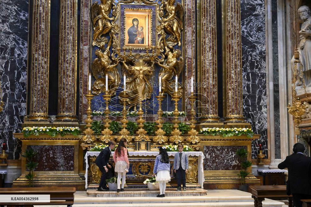 Burial of Pope Francis At Santa Maria Maggiore Basilica - Rome