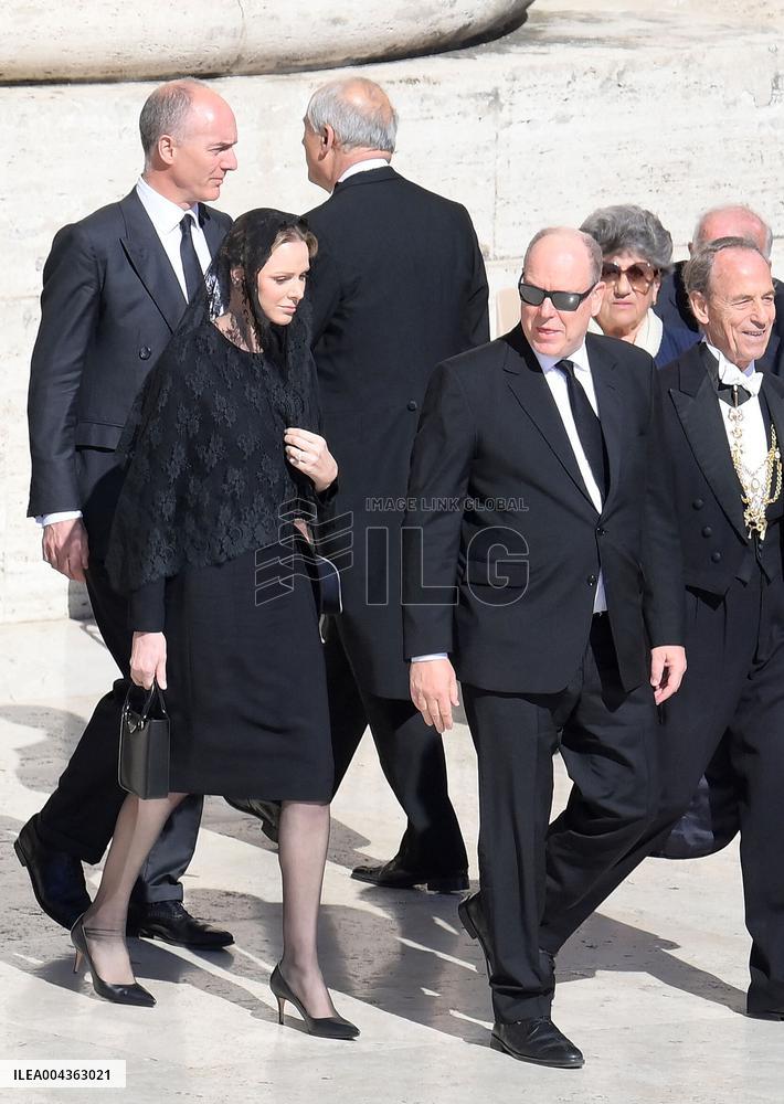 World Leaders And Royals At The Funeral of Pope Francis - Vatican