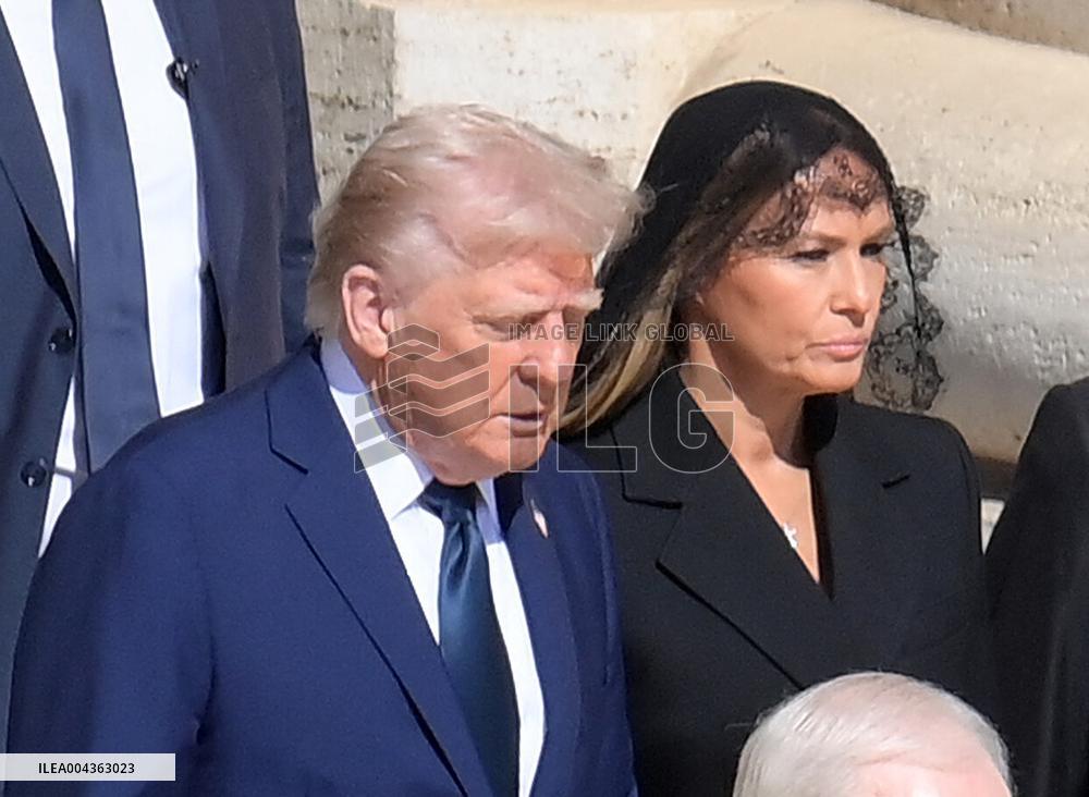 World Leaders And Royals At The Funeral of Pope Francis - Vatican