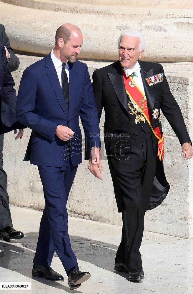 World Leaders And Royals At The Funeral of Pope Francis - Vatican