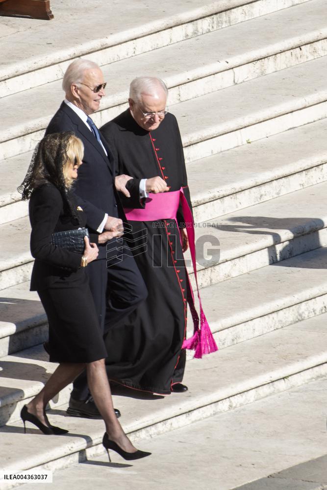 World Leaders And Royals At The Funeral of Pope Francis - Vatican